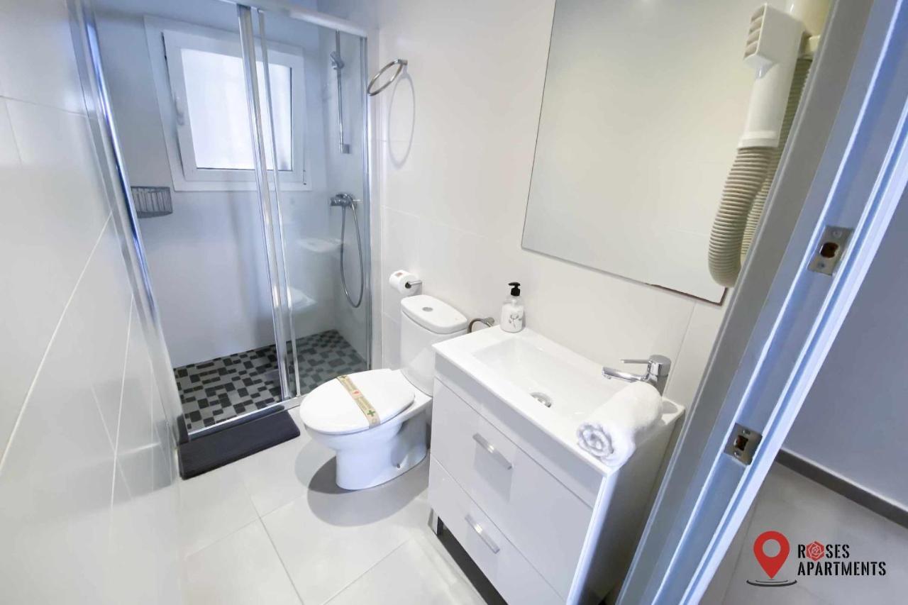Roses Apartments Ocean 2 Habitaciones Vista Mar Lateral Extérieur photo