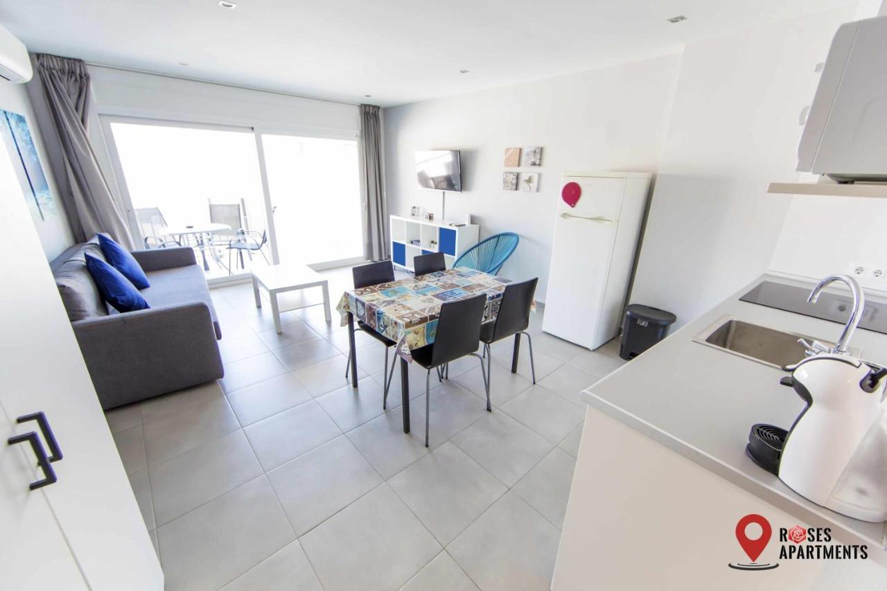 Roses Apartments Ocean 2 Habitaciones Vista Mar Lateral Extérieur photo